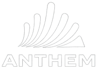 Anthem logo white